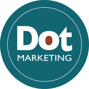 dot marketing and website design logo