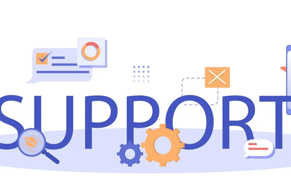 Support graphic