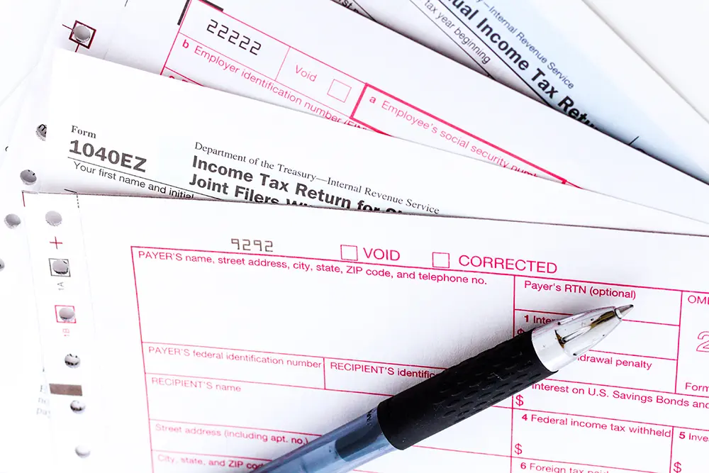 Business Tax ID paperwork