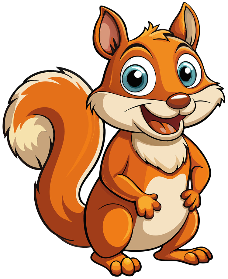 animated squirrel