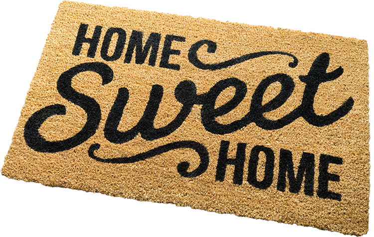 Home Sweet Home Door Mat