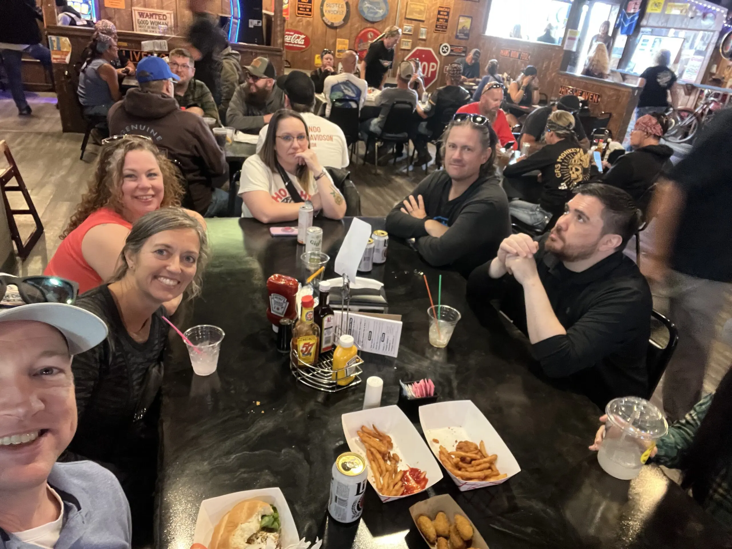 Trip to Motorcycle Rally in Sturgis every year.