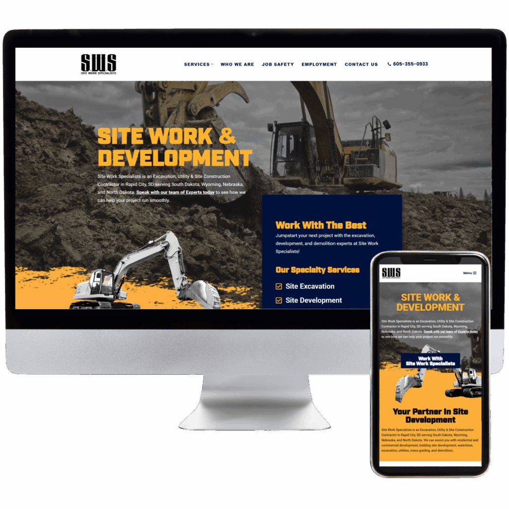 Site Works Website Design Sample