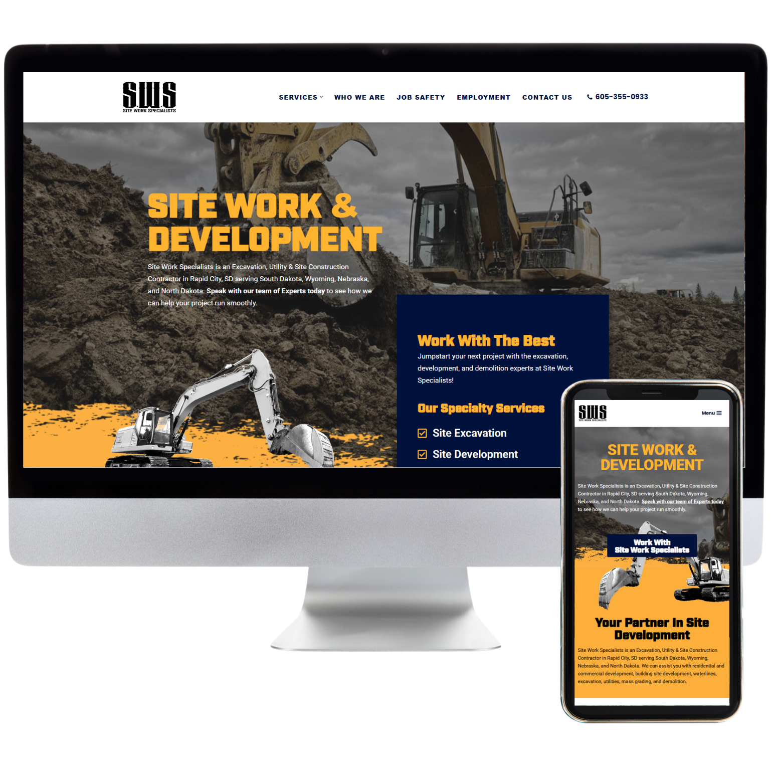 Site Works Website Design Sample