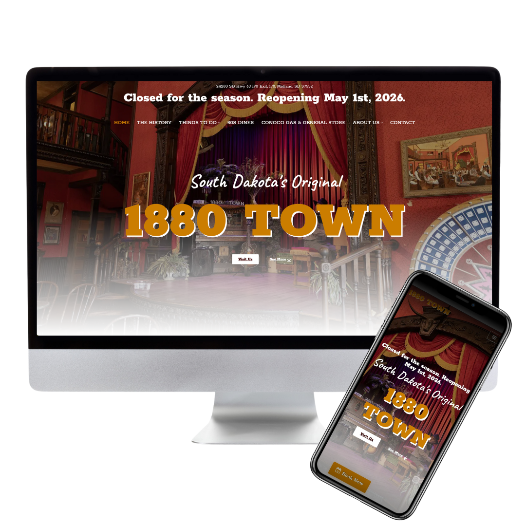 1880 Town Website Preview