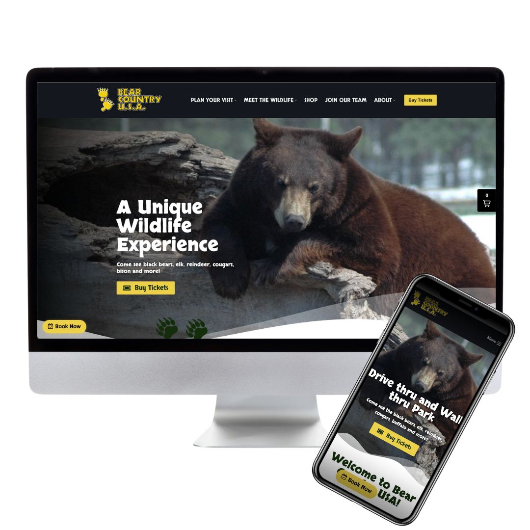 Bear Country Website Preview