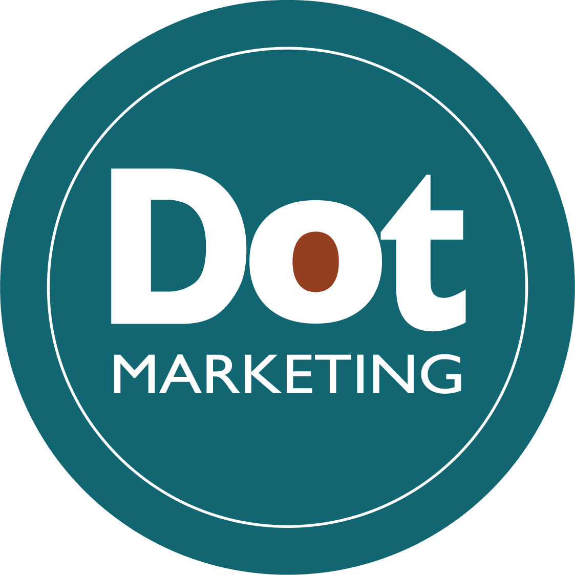 dot marketing and website design logo