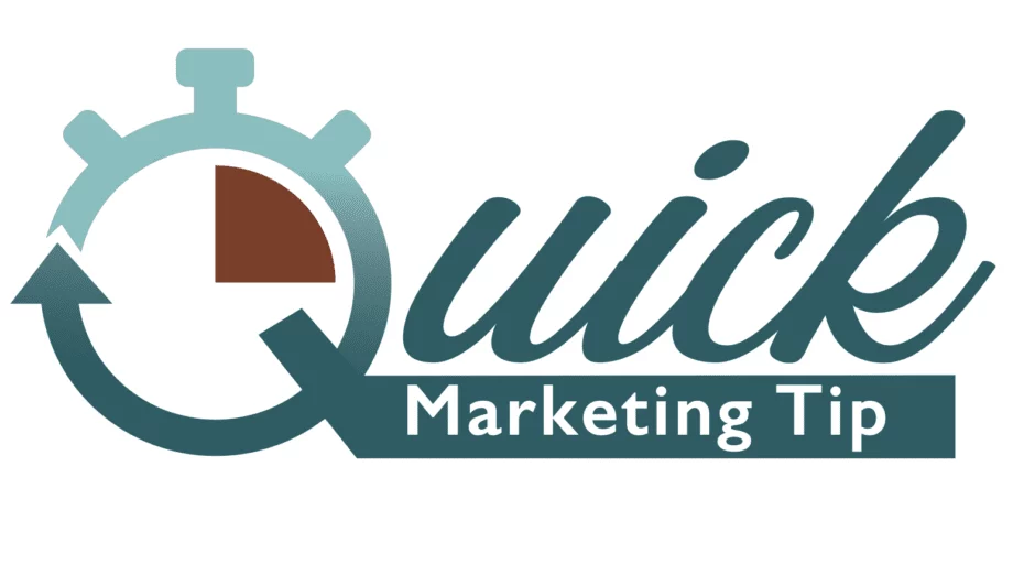 quick marketing tip logo