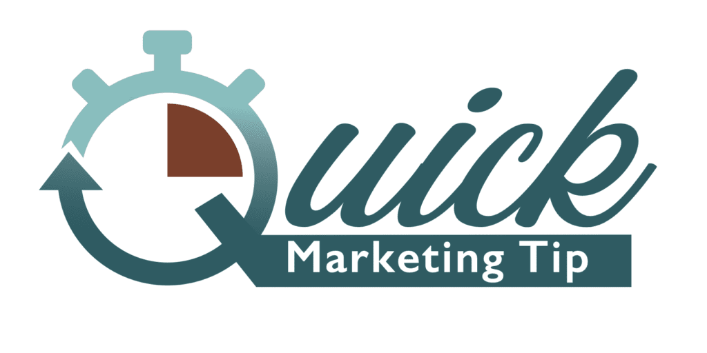 quick marketing tip logo