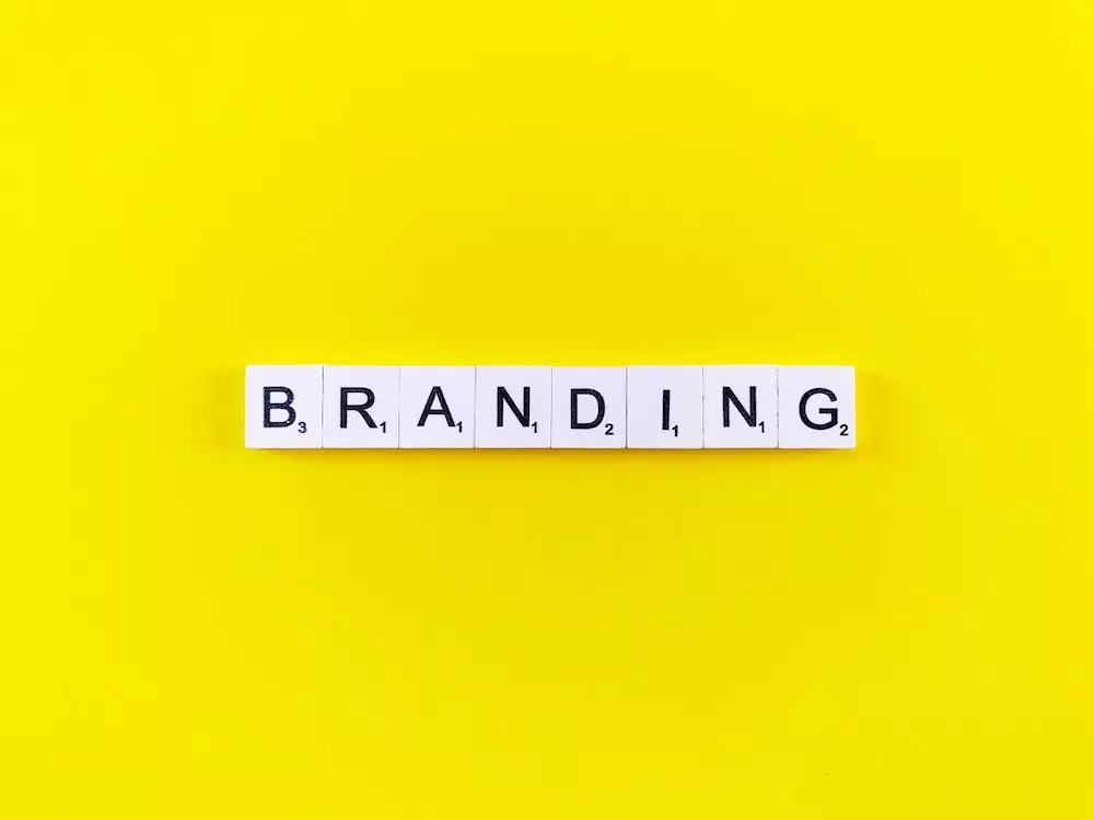 branding written in play chips