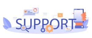 Support graphic