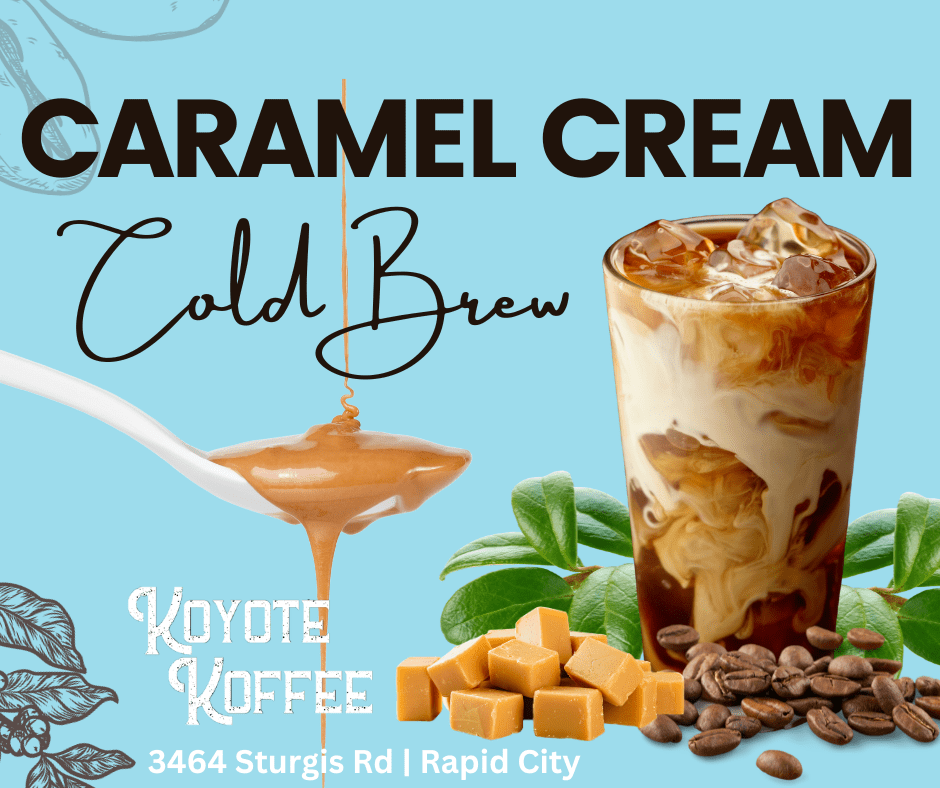 Caramel cream cold brew - Koyote Koffee - Social Media Post