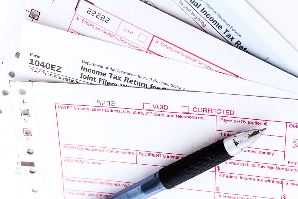 Business Tax ID paperwork