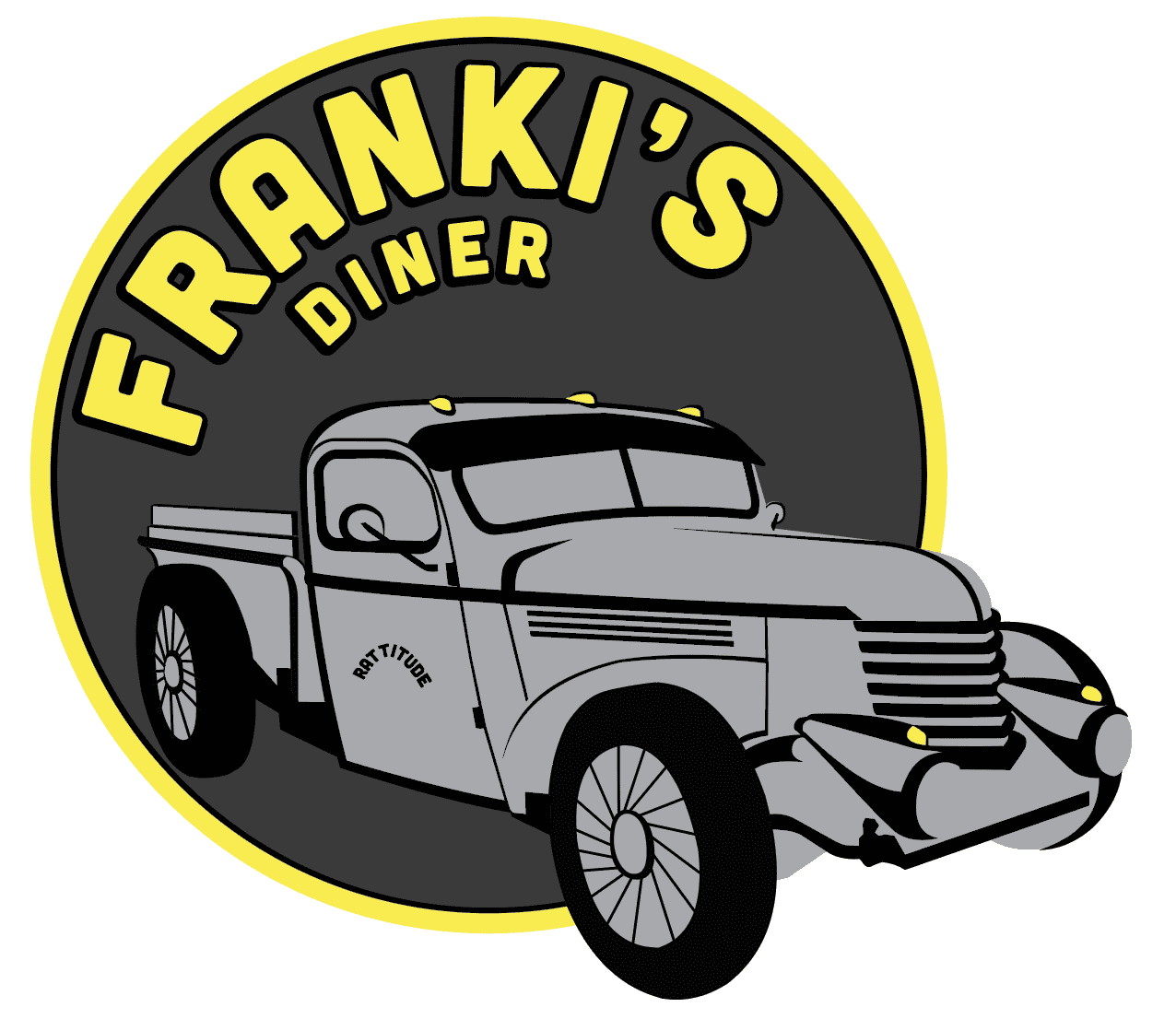 Franki's Diner Logo Design