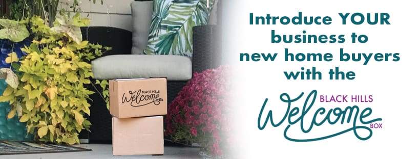 Introduce your business to new home buyers with the Black Hills Welcome Box