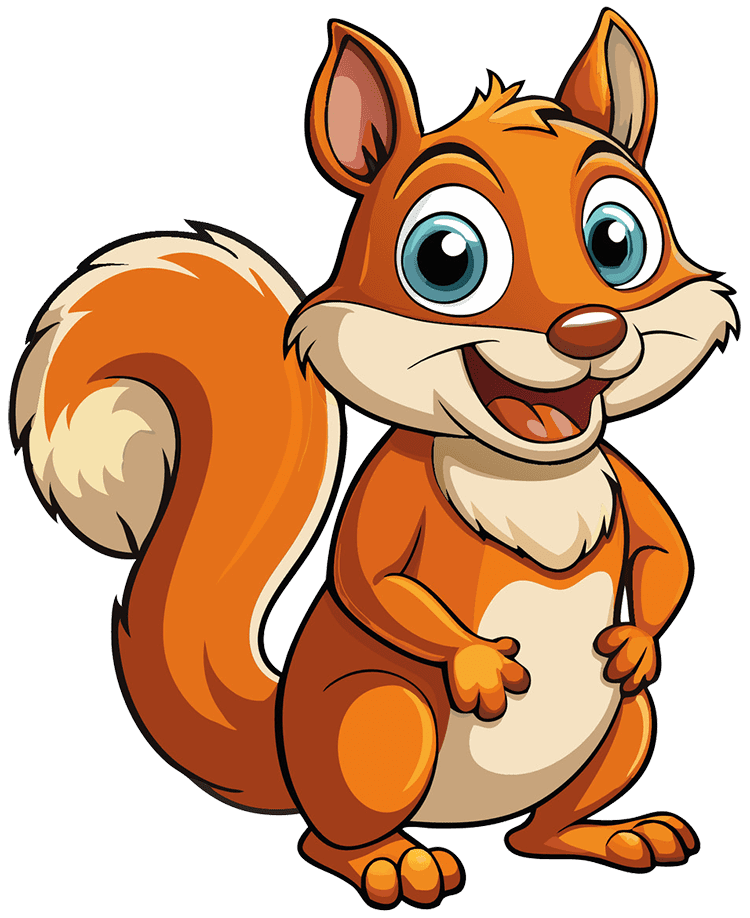 animated squirrel